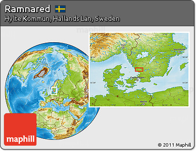 Physical Location Map of Ramnared