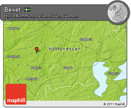 Physical 3D Map of Bexet