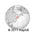 Outline Map of the Area around 57° 3' 8" N, 149° 40' 30" E, rectangular outline