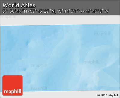 Political 3D Map of the Area around 57° 3' 8" N, 15° 13' 29" W