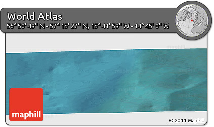 Satellite Panoramic Map of the Area around 57° 3' 8" N, 15° 13' 29" W