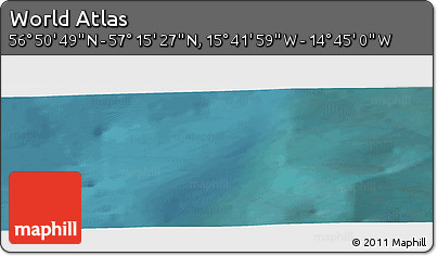 Satellite Panoramic Map of the Area around 57° 3' 8" N, 15° 13' 29" W