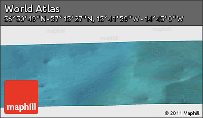 Satellite Panoramic Map of the Area around 57° 3' 8" N, 15° 13' 29" W