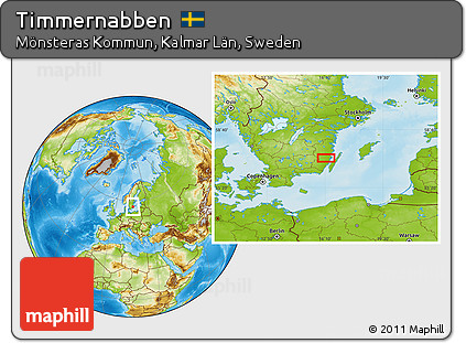 Physical Location Map of Timmernabben
