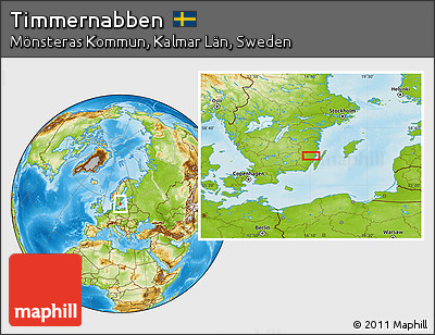 Physical Location Map of Timmernabben