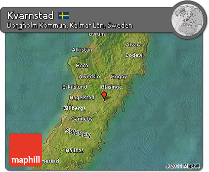 Satellite Map of Kvarnstad