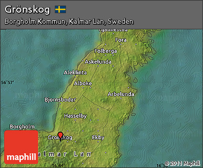Satellite Map of Grönskog