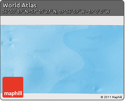 Political 3D Map of the Area around 57° 3' 8" N, 19° 28' 30" W