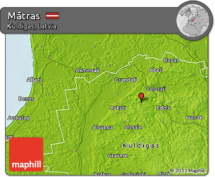 Physical 3D Map of Mātras