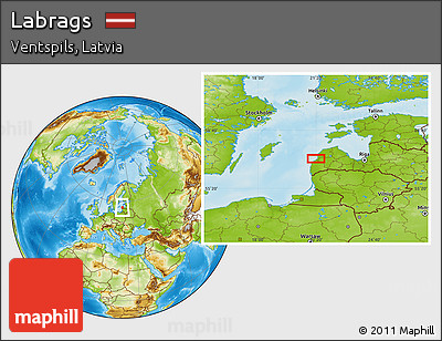 Physical Location Map of Labrags