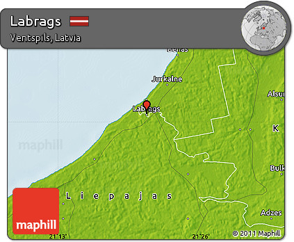 Physical Map of Labrags