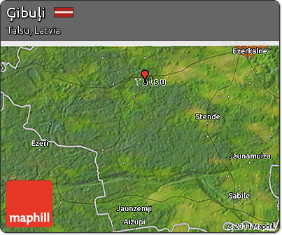 Satellite 3D Map of Ģibuļi