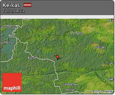 Satellite 3D Map of Keikas