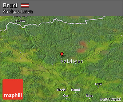 Satellite 3D Map of Bruci