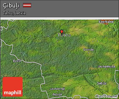 Satellite 3D Map of Ģibuļi
