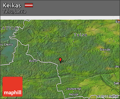 Satellite 3D Map of Keikas