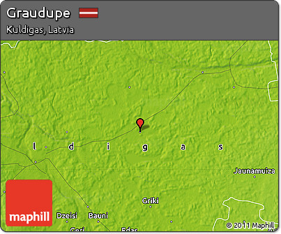Physical Map of Graudupe