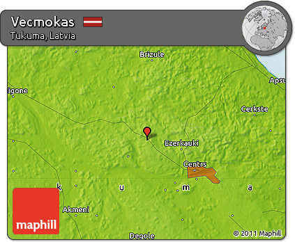 Physical Map of Vecmokas