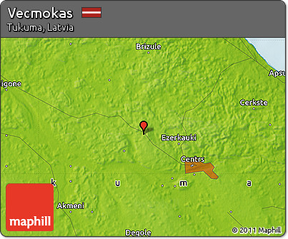 Physical Map of Vecmokas