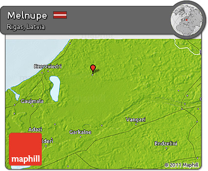 Physical 3D Map of Melnupe