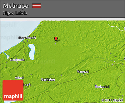 Physical 3D Map of Melnupe