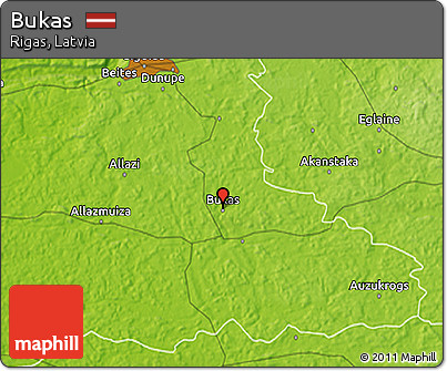 Physical 3D Map of Bukas
