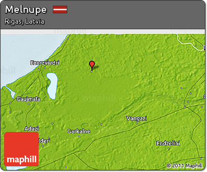Physical 3D Map of Melnupe