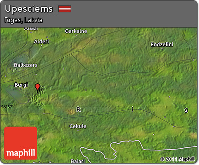 Satellite Map of Upesciems