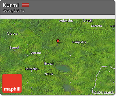 Satellite 3D Map of Kurmi