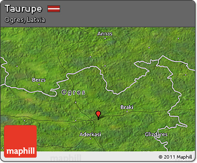 Satellite 3D Map of Taurupe
