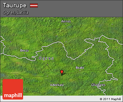 Satellite 3D Map of Taurupe