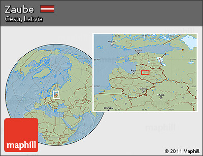Savanna Style Location Map of Zaube, hill shading