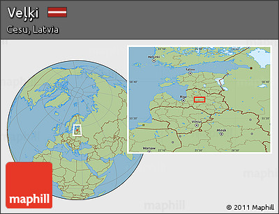 Savanna Style Location Map of Veļķi