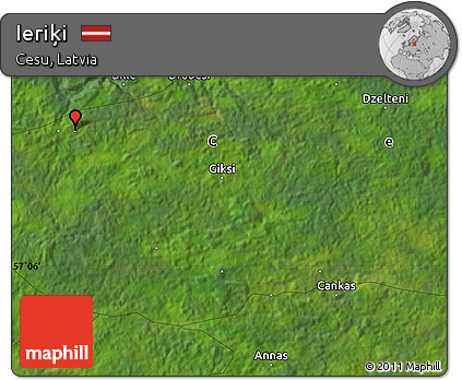 Satellite Map of Ieriķi