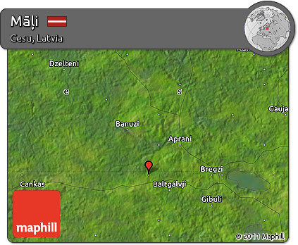 Satellite Map of Māļi