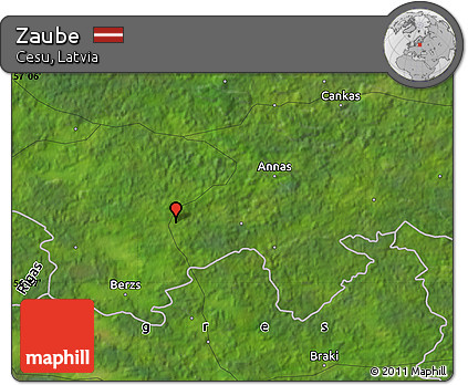 Satellite Map of Zaube