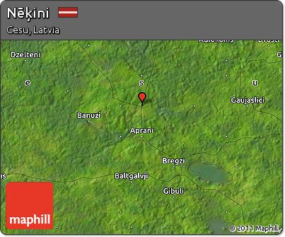 Satellite Map of Nēķini