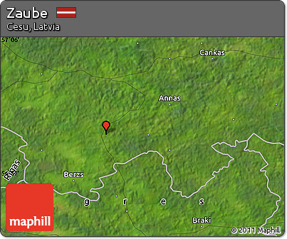 Satellite Map of Zaube