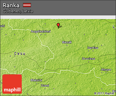 Physical 3D Map of Ranka