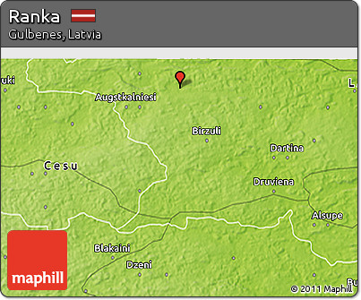 Physical 3D Map of Ranka