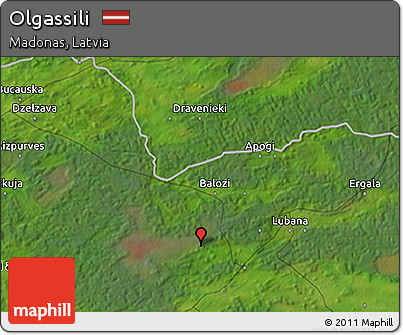 Satellite 3D Map of Olgassili
