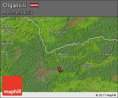 Satellite 3D Map of Olgassili