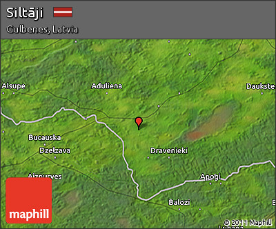 Satellite 3D Map of Siltāji