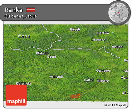 Satellite Panoramic Map of Ranka