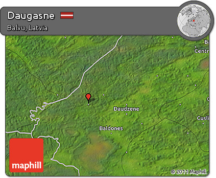 Satellite 3D Map of Daugasne