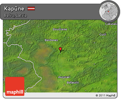 Satellite 3D Map of Kapūne