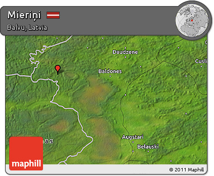 Satellite 3D Map of Mieriņi