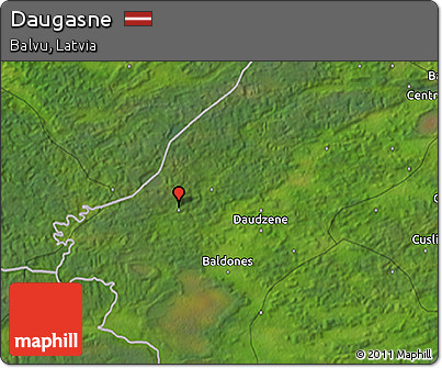 Satellite 3D Map of Daugasne