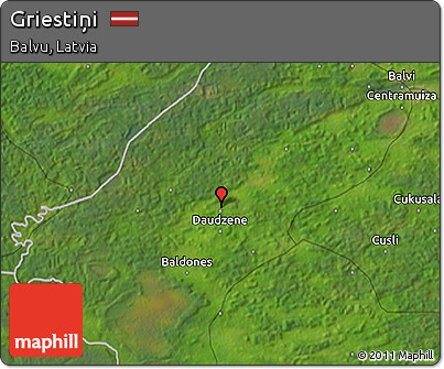 Satellite 3D Map of Griestiņi