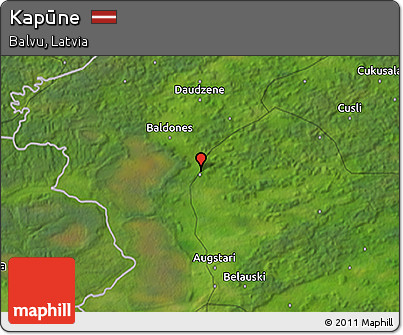 Satellite 3D Map of Kapūne